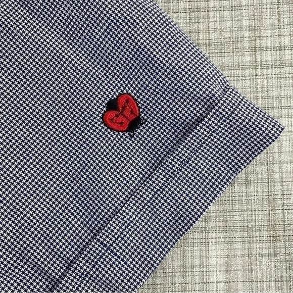 Vintage Teddi Lady bug embroidered Long Sleeve Button Down Shirt Women's PL 8300 - Picture 5 of 7